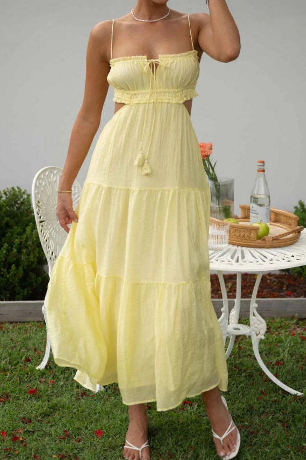 Cutout Square Neck Midi Cami Dress 082ef8a1-4406-48d5-b4d2-2d8408fde060-Max-Origin