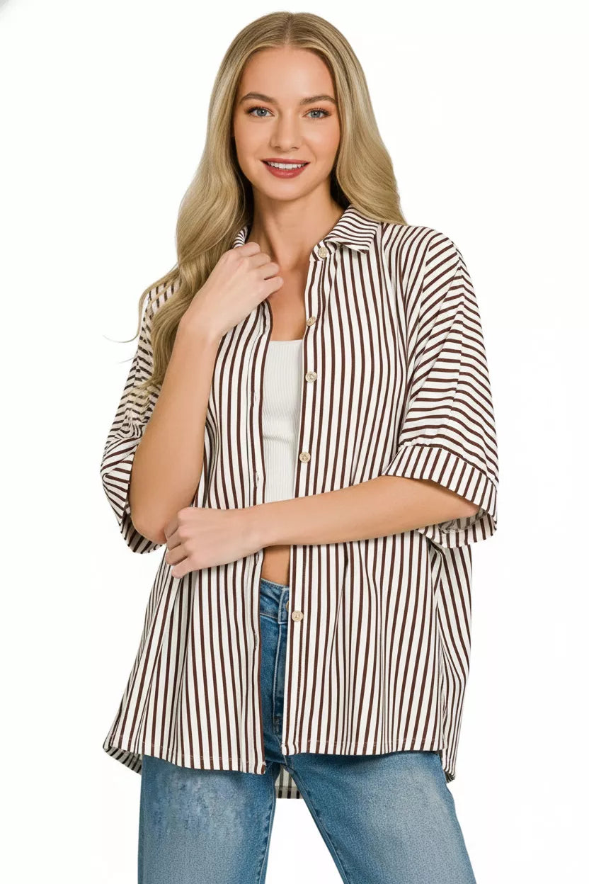 Oversized Stripe Button Down Shirt 084d9407-df18-4046-a9ed-dd41d55bdc98-Max-Origin
