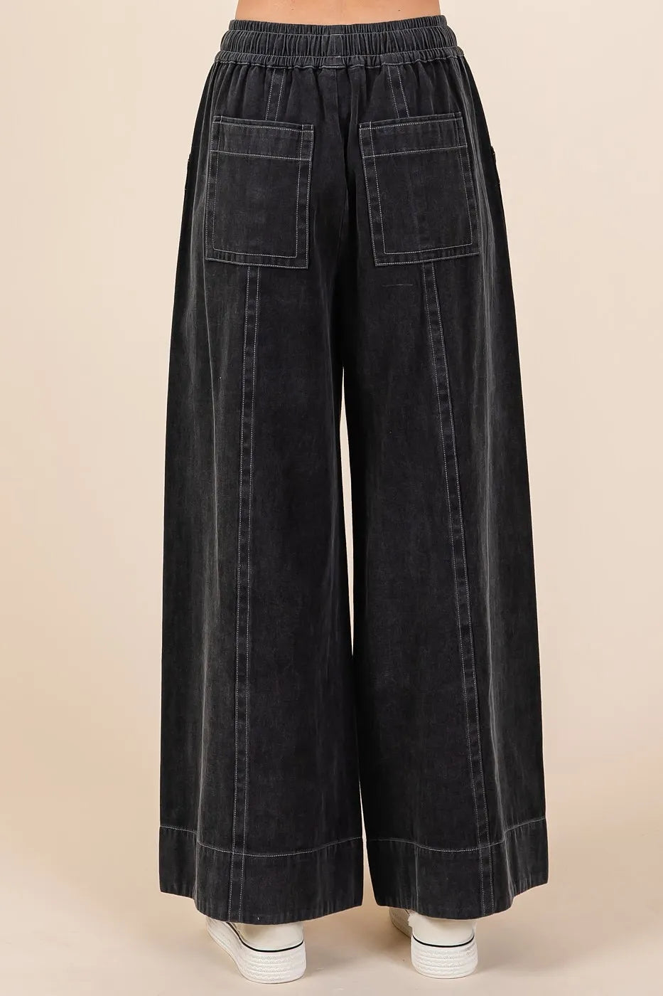 Mittoshop Mineral Wash Wide Leg Elastic Waist Twill Pants 087c8db902a74751a8898e60d5e58deb-Max-Origin