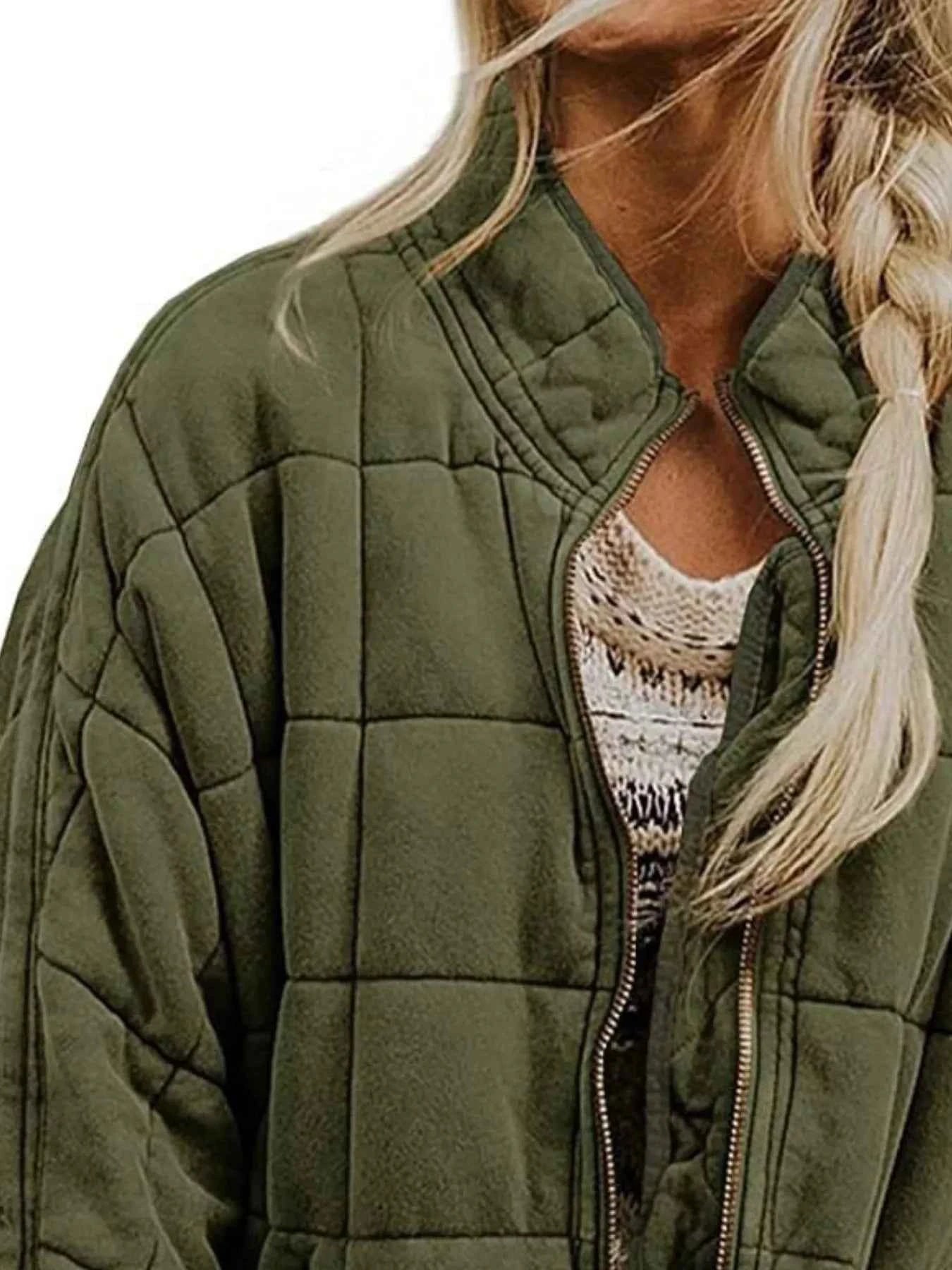 Full Size Zip Up Quilted Bomber Jacket Plus Size 08c7a794-522f-48af-8079-adb3b3cc5e15-Max-Origin