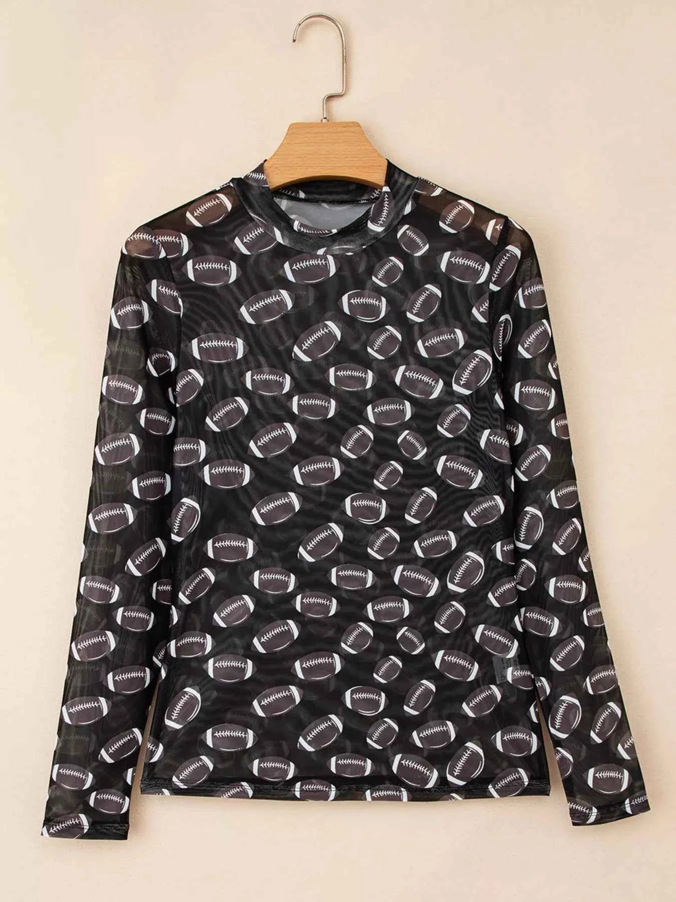 Game Day Mesh Sheer Long Sleeve Top 08d0229126d3407b9339295ff69bd077-Max-Origin