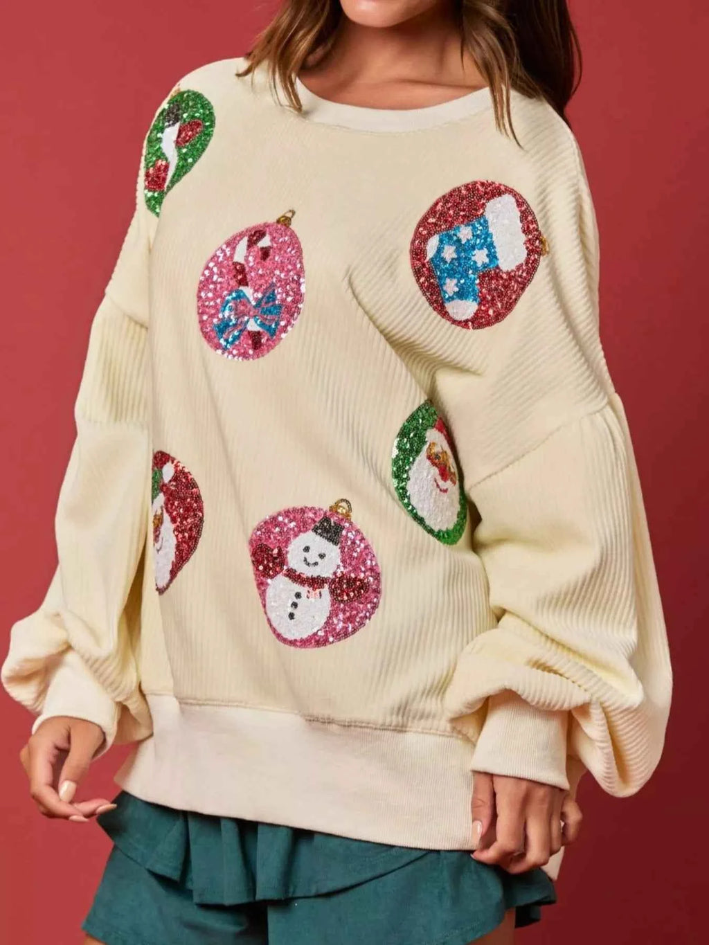 Christmas Sequin Embellished Sweatshirt 08d154e7-0e74-4eff-962f-b399fe25e948-Max-Origin