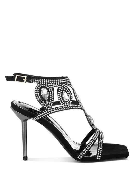 Fialka Diamante & Rhinestones Stiletto Sandals 08dfeb89-4fde-4ea0-8992-2543a6439605