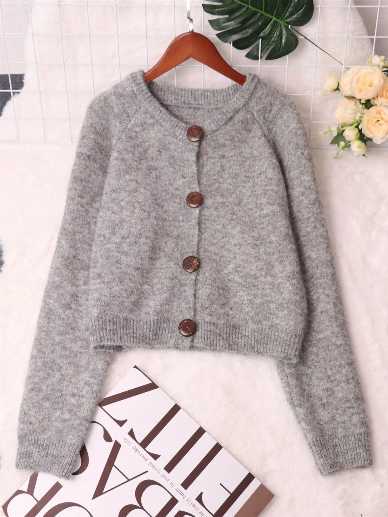 Button-Up Raglan Sleeve Cardigan 08e1f8809d4c489e86153cc0c41a8f78-Max-Origin