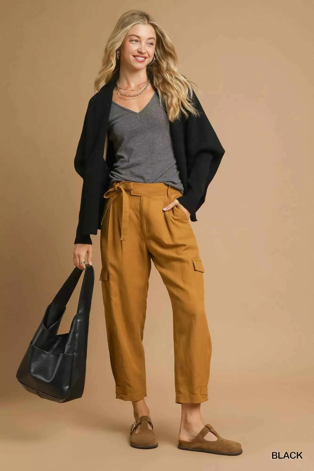 Umgee Open Front Cardigan with Front Pockets 09079bdd-674a-4e37-96ef-52efa58955c1-Max-Origin