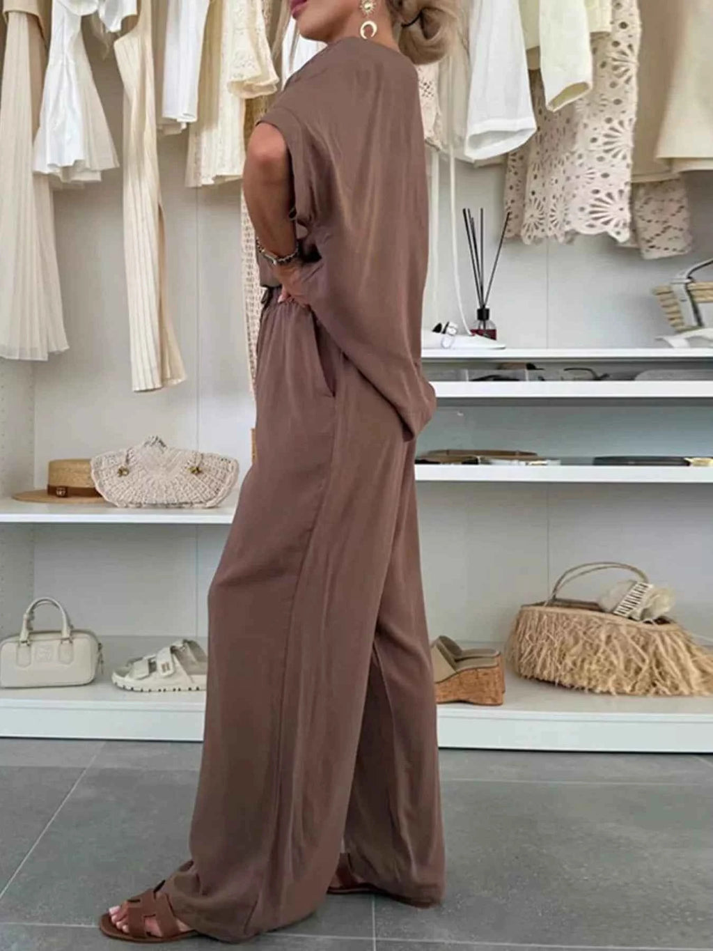 Full Size Casual Loose Round Neck Top and Pants Two-Piece Set Plus Size 0910ab1f-60a7-43a4-a9cd-4ef3d892aff0-Max-Origin