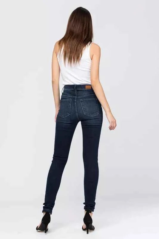 Judy Blue High Waist Washed Skinny Jeans 092ade2e-8ed4-420c-a3ef-91989e6a6887-Max-Origin