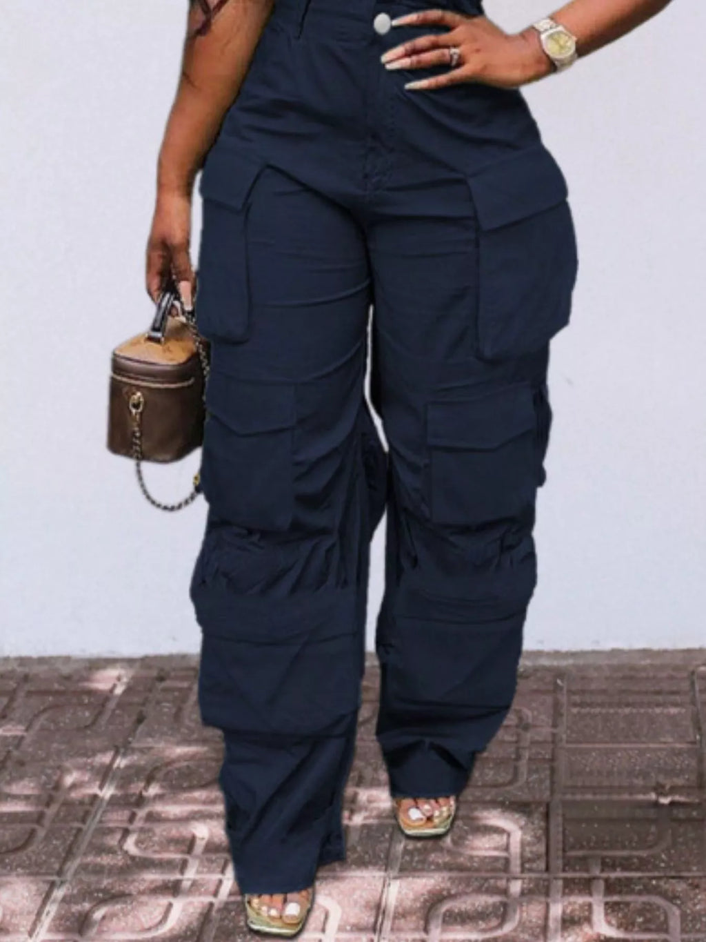 Tube Snap Down Cargo Jumpsuit 0949c45f-9679-4be8-82d4-c060981018db-Max-Origin