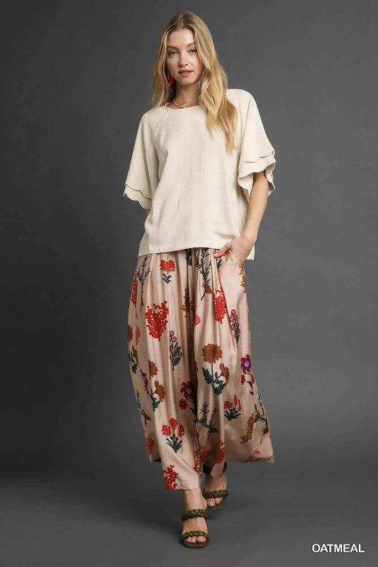 Linen Scallop Sleeve Boho Top 097c5a2c-a549-432f-83a3-a3987056eab2-Max-Origin