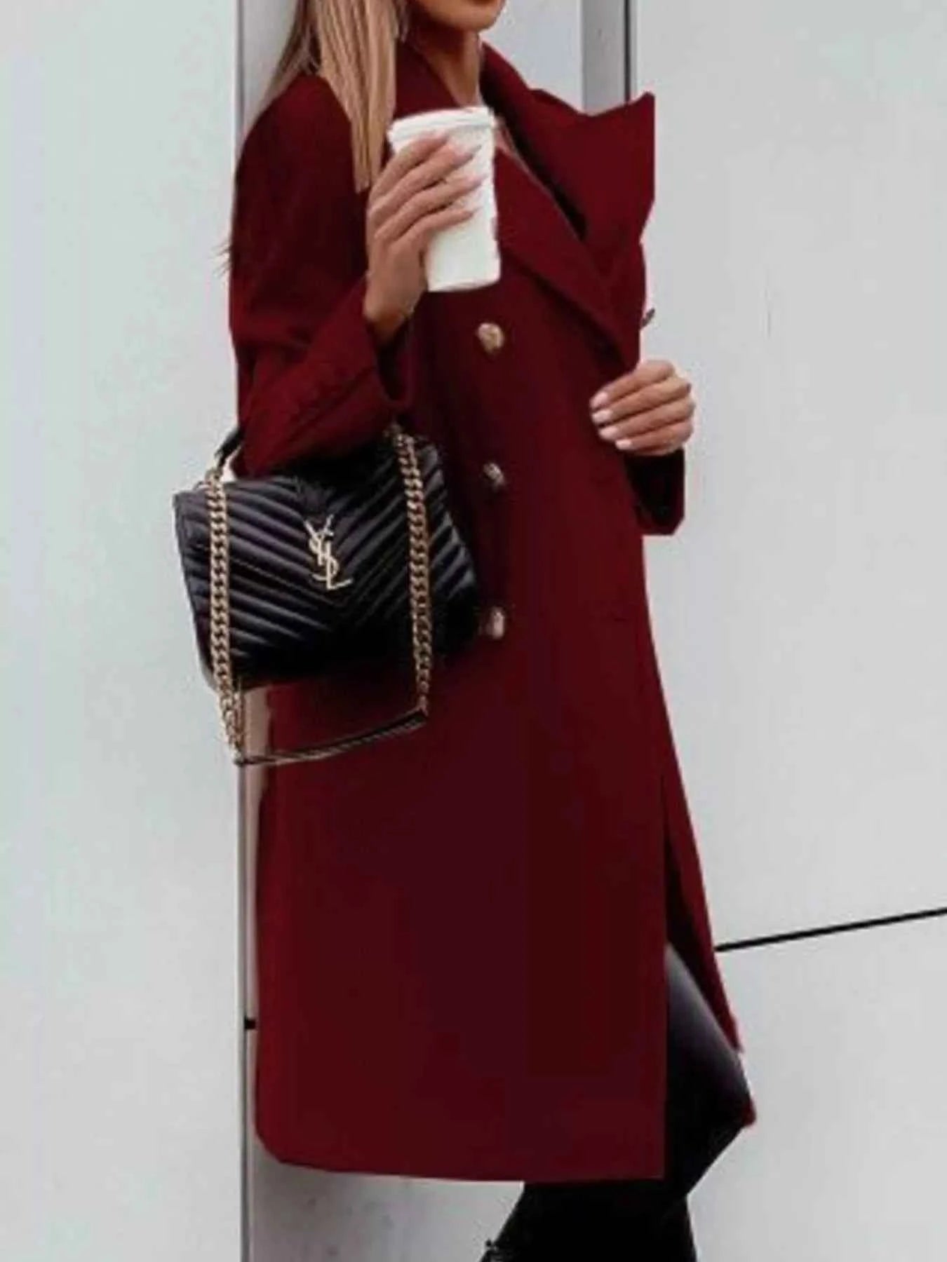 Double-Breasted Long Sleeve Coat 0992dc02-f750-445d-be06-e610b886c6f3-Max-Origin