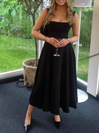 Square Neck Wide Strap A-Line Dress 09d5d233-cd8b-407f-938d-3019c5deca24-Max-Origin