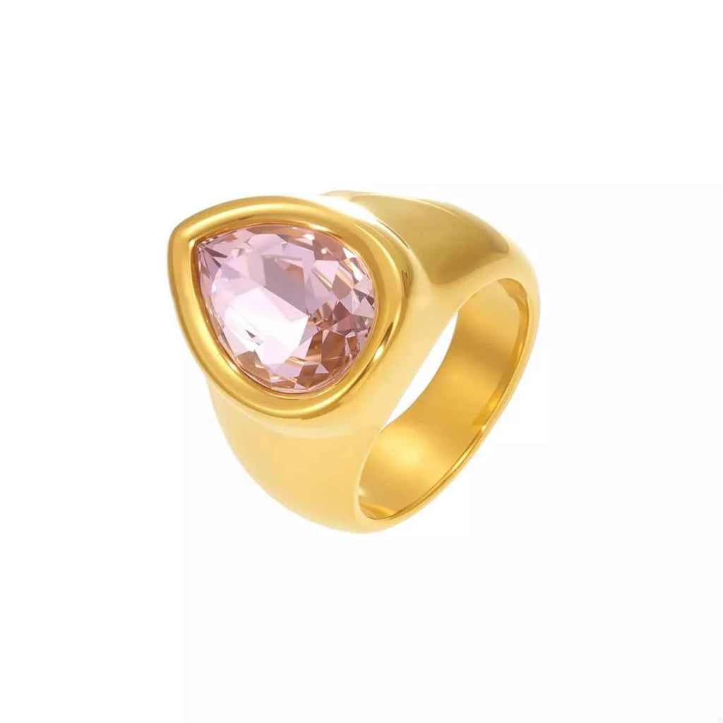 18K Gold-Plated Teardrop Zircon Ring 09eb00ed-69e0-47c3-ba0a-8ac78ae31f52-Max-Origin