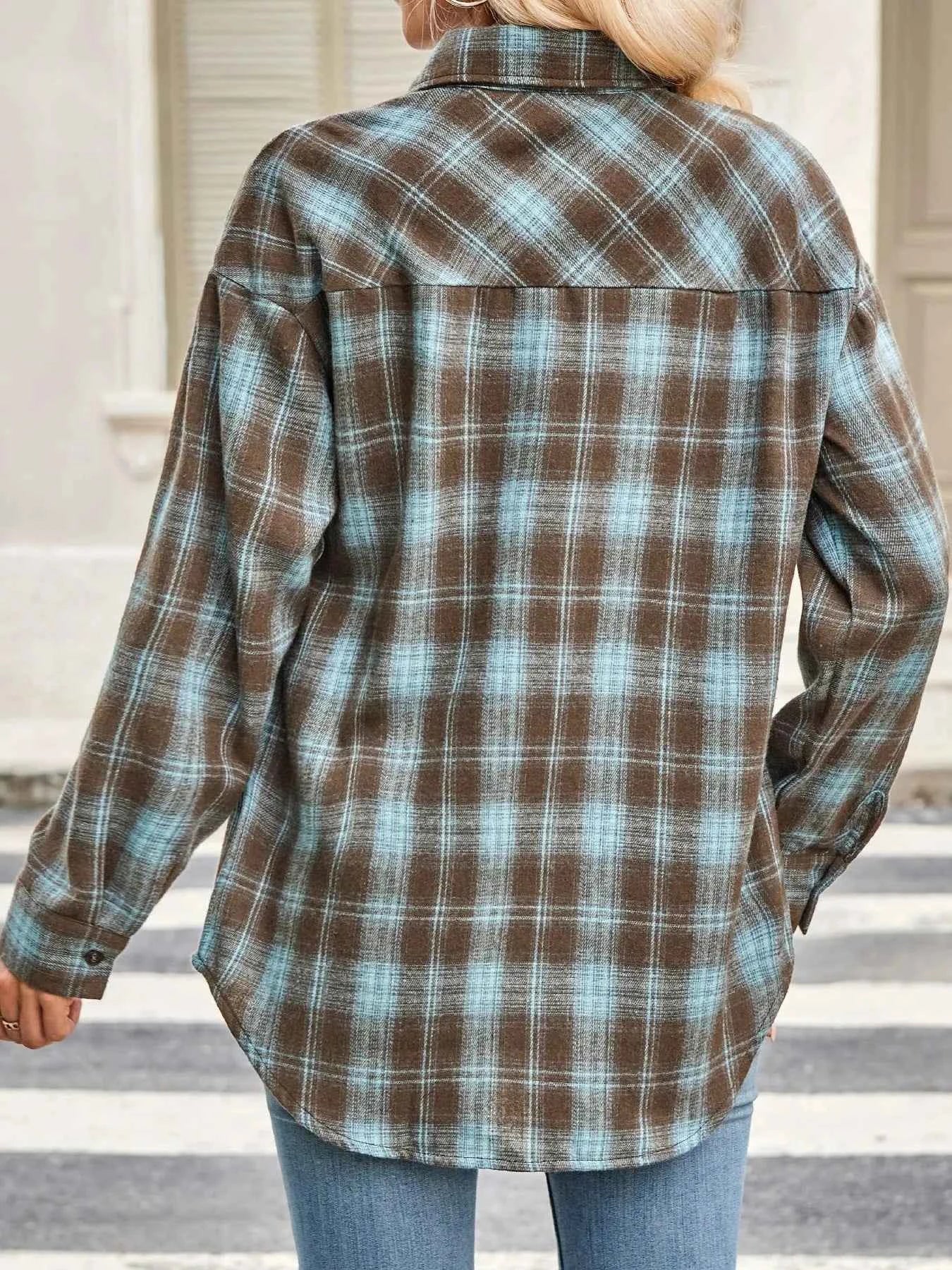 Plaid Button Up Long Sleeve Shirt 09ef1a9b3f5a404d97ed1a57d5ea7160-Max-Origin