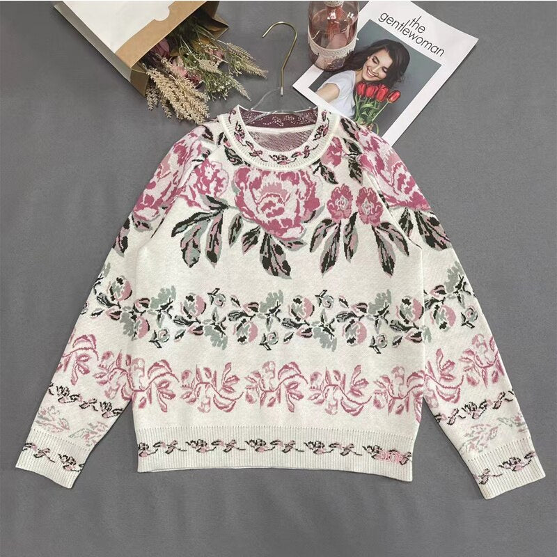 The Floral Crochet-Detail Wool Sweater White 0D43E144CE484EF81BA76499AEF747B9_aef43d44-5b18-4d6f-96c0-bafb88a4c909