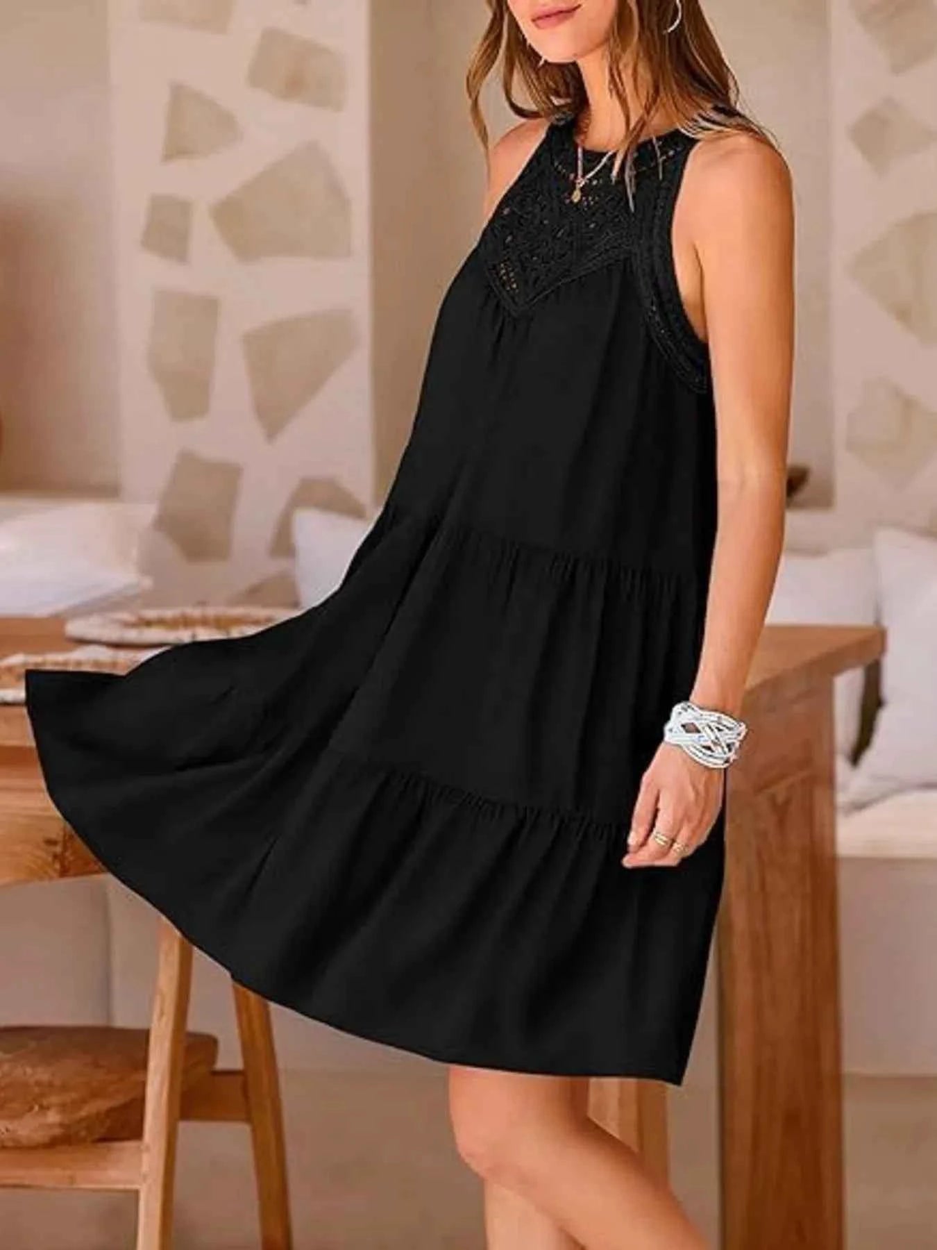 Crochet Lace Tiered Summer Dress 0a12cb64018a4543b4cb4839814a5797-Max-Origin
