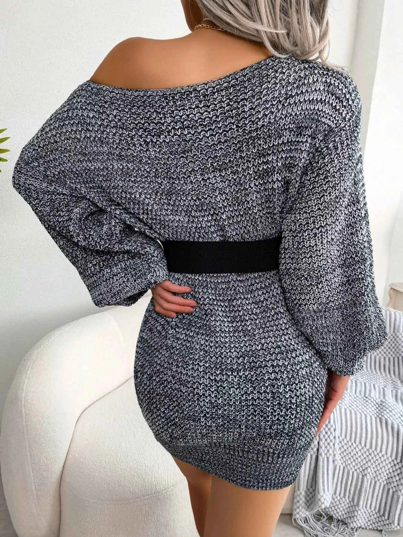 Multi-Color One-Shoulder Sweater Dress 0a24fb54-f881-409e-aff7-669d5cd3255f-Max-Origin