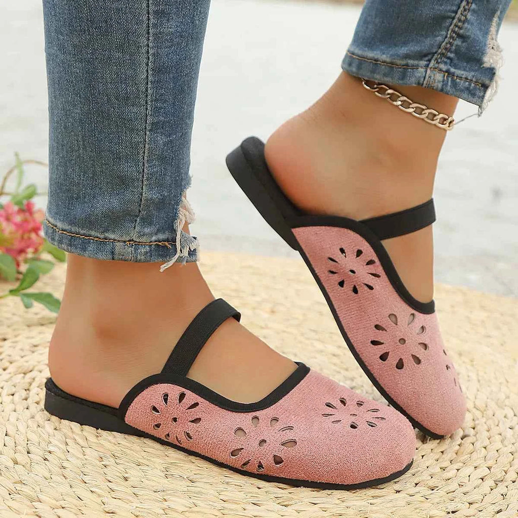 Cutout Round Toe Slip-Ons 0a6370c88e2140a78356e3c154627fd6-Max-Origin