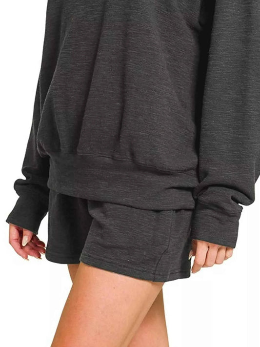 Zenana Slub Long Sleeve Top and Shorts Set 0a6d561b-fb39-46f1-9287-65ead5cd23e3-Max-Origin