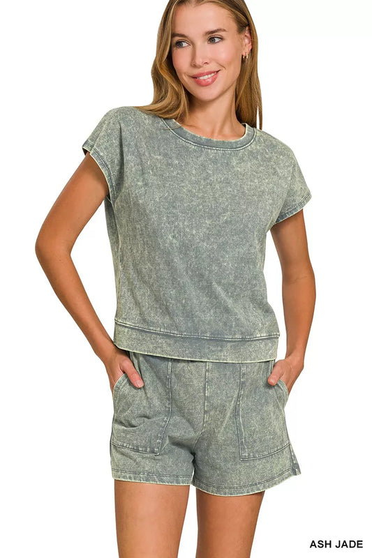 Zenana Premium Cotton Washed Sleeveless Top & Shorts Set ASH JADE 0a89fae35c9a4d2196b646aa014f9e4b-Max-Origin
