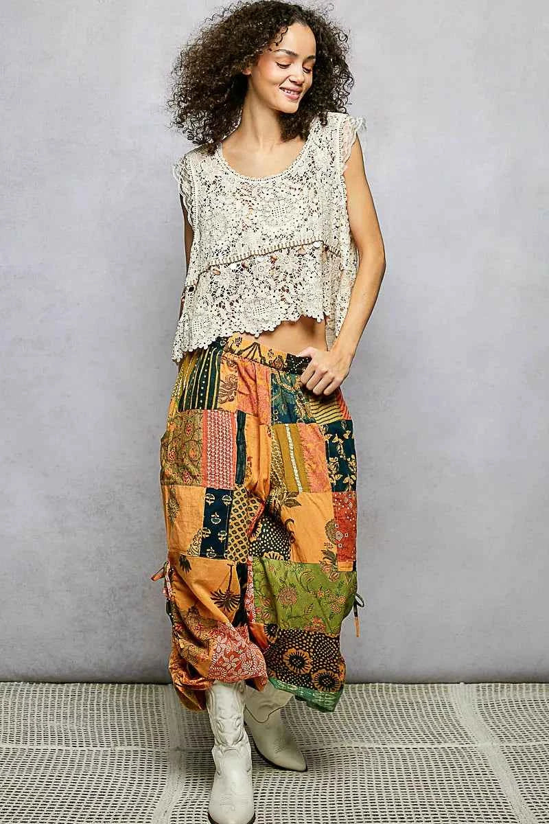 POL Lace Trim Openwork V-Neck Crochet Tank with Scalloped Edge 0a953043-ac33-4bd7-83d7-4e0510c60b14-Max-Origin