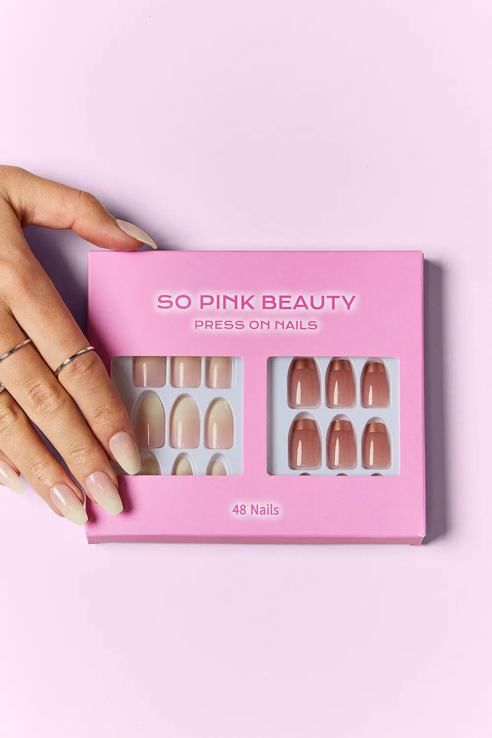 SO PINK BEAUTY Press On Nails 2 Packs Euphoria One Size 0ac8d1e5-cc2b-4926-a880-0c65f84c122c-Max