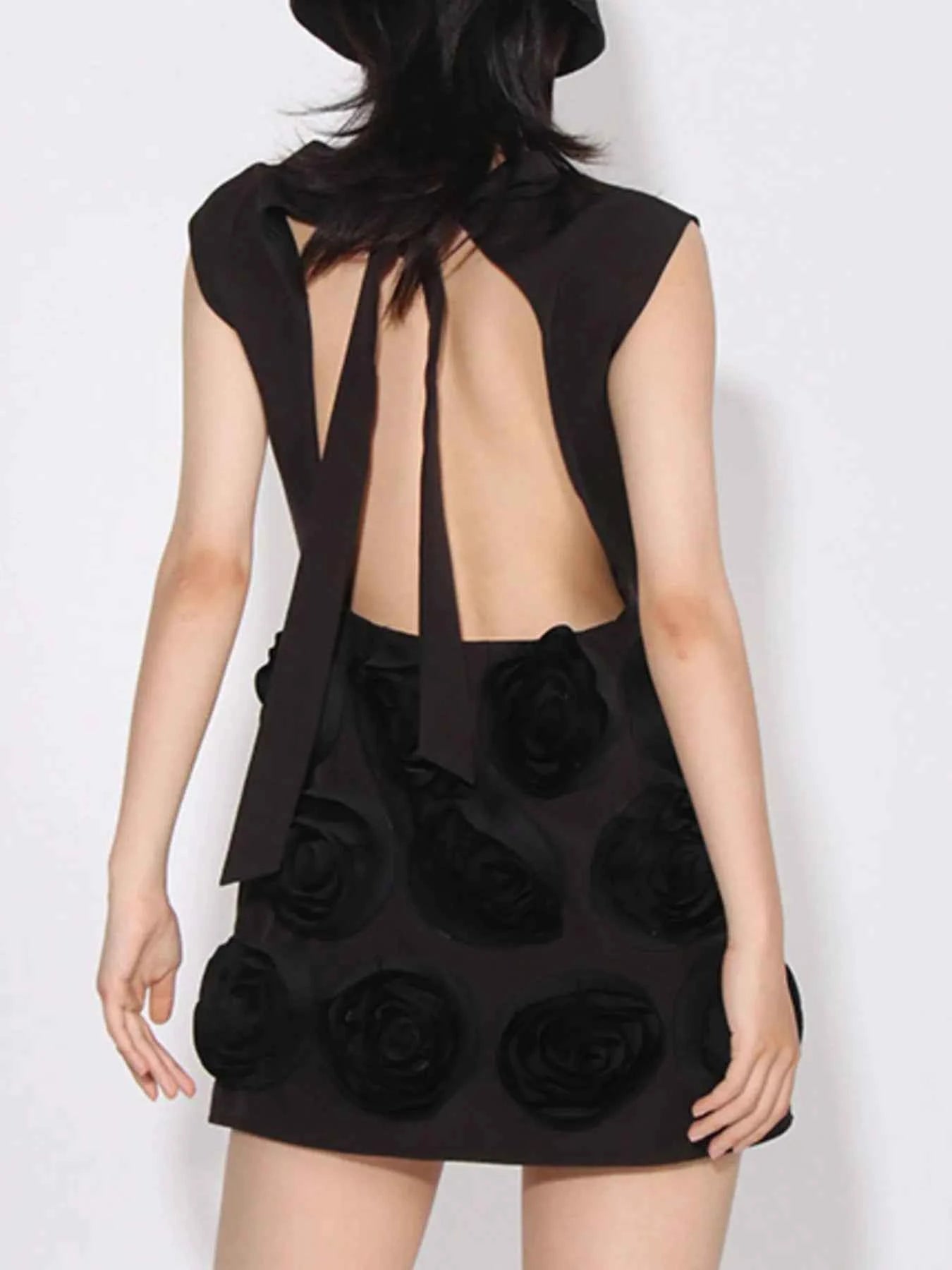 Backless Sleeveless Striped Mini Dress 0ae0166d-8097-45f2-a6b0-1cf824d16154-Max-Origin