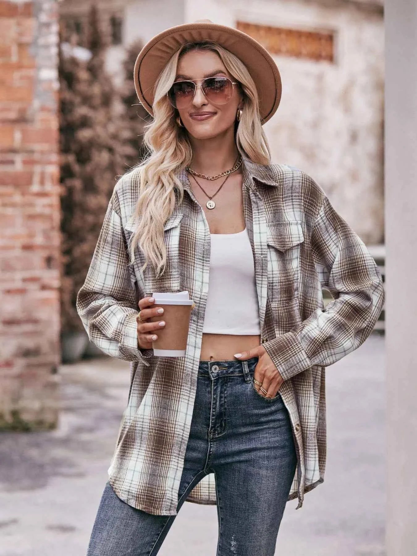 Plaid Button-Down Long Sleeve Shirt 0b0b4605d1c24986a08dc0505472b838-Max-Origin