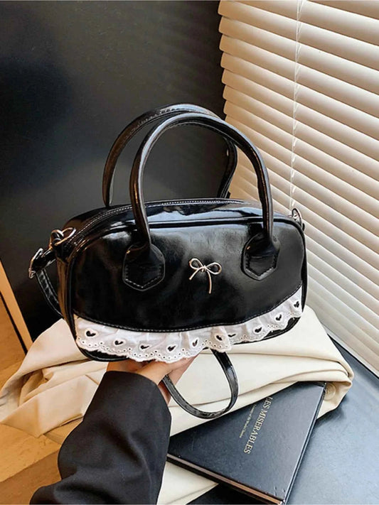 Lace Detail Bow Crossbody Bag 0b2e92ca-d722-460a-a9d2-07efedc88517-Max-Origin