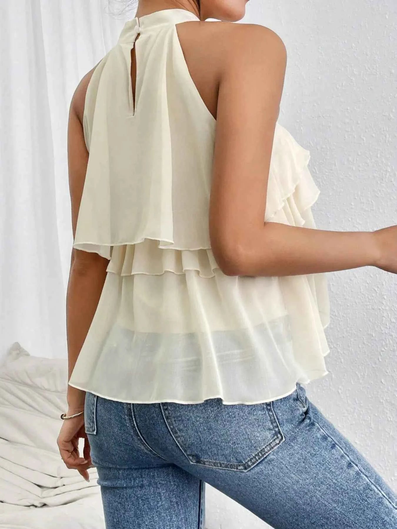 Ruffled Layered Sleeveless Top 0b330a4ebd6644d9931ca3ee456af7f1-Max-Origin
