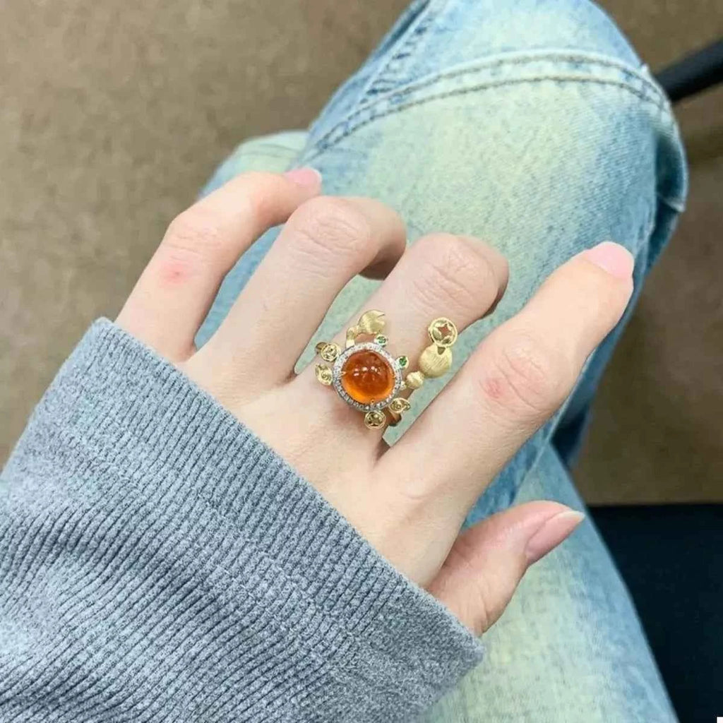 18K Gold-Plated Crab Ring Gold onesize 0b5b432a-b430-437b-8ba5-71a0ac5d21dd-Max-Origin