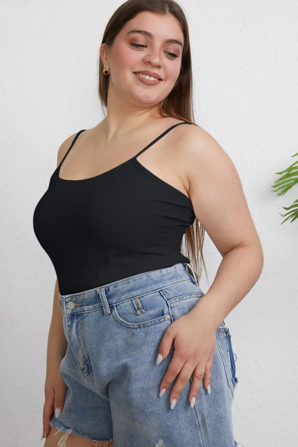 Basic Bae Full Size Round Neck Slim Cami 0b85c8dd-7342-4b14-9194-9eea9b0834e1-Max
