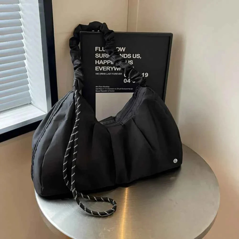 Ruched Large Tote Bag 0b9081b2-4586-4bac-a5ff-4c817b240883-Max