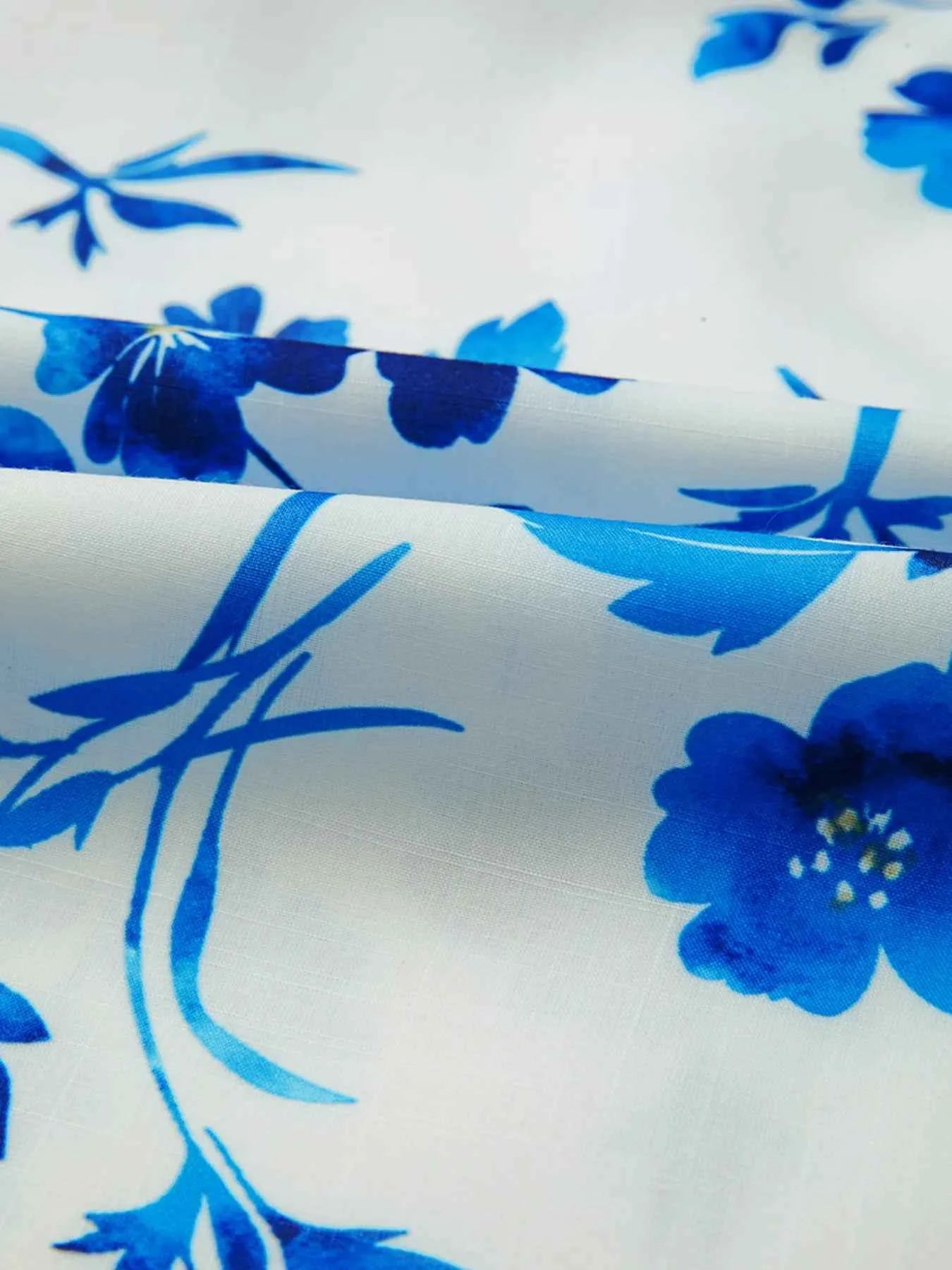Floral Long Sleeve Tie Neck Blouse 0be39aab356942ba903267c4285f6b0a-Max-Origin