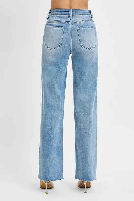 RISEN Tummy Control Rise Straight Jeans 0bf5dc15-62be-45a0-84b2-fc05ffdd5144-Max-Origin