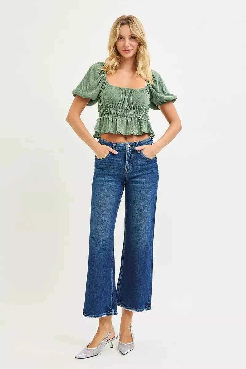 RISEN Tummy Control 4 Way Stretch High Rise Crop Wide Leg Jeans 0c25611238b64fa18a7b54c58a3429d5-Max-Origin