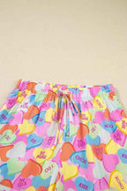 Valentine Heart Candy Shirt and Shorts Pajama Set 0c51bd53-91f2-463c-a435-197653c33662