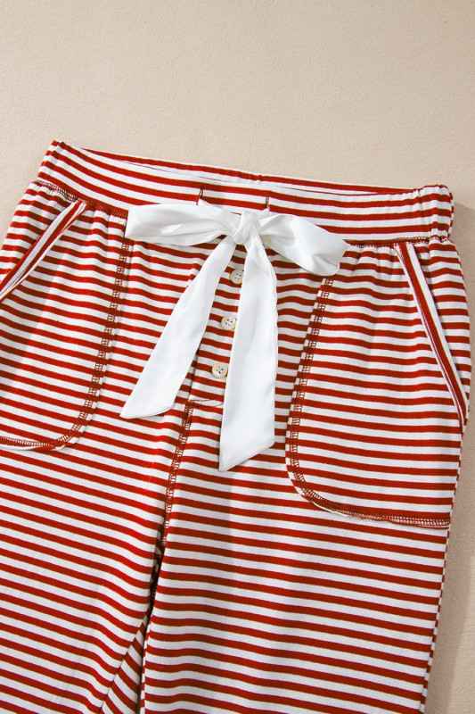Christmas Stripe Top and Pants Lounge Set 0c641e46-2239-464b-9ca4-1f9570ea3dbb
