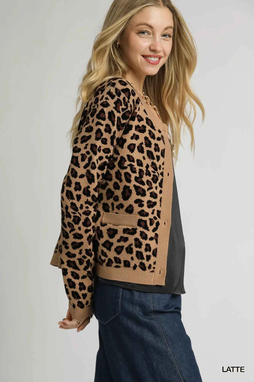 Umgee Leopard Print Button-Down Cardigan 0c6d0109-b53a-490a-9b5c-225fd56e05ff-Max-Origin