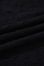 Lace Overlay Tassel Tie Short Sleeve Maxi Dress 0c9a9484-5dd7-4114-addd-605bd3f88f01