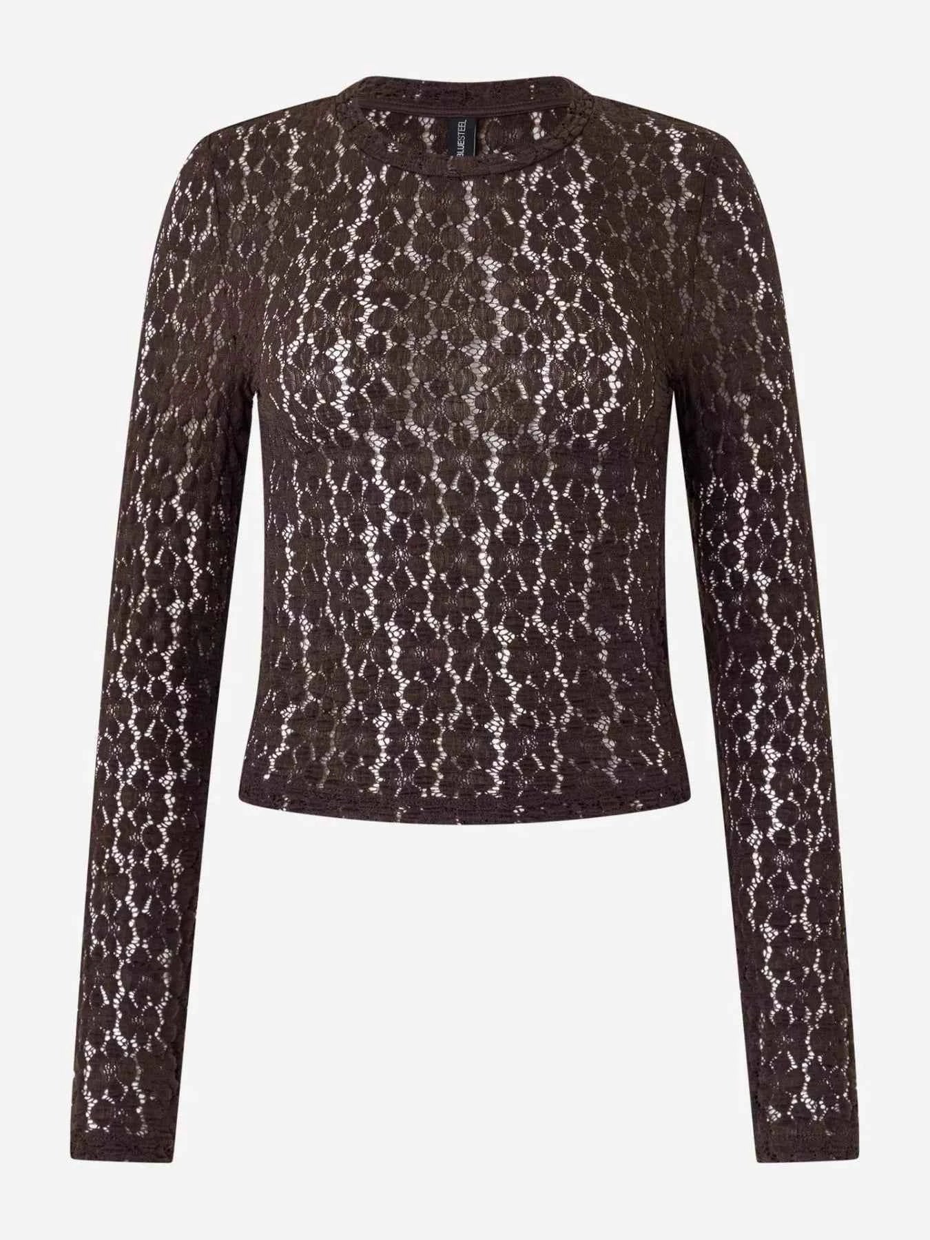 Lace Round Neck Long Sleeve Blouse 0cb119dc-113f-4ee2-8540-29071d1ecb35-Max-Origin