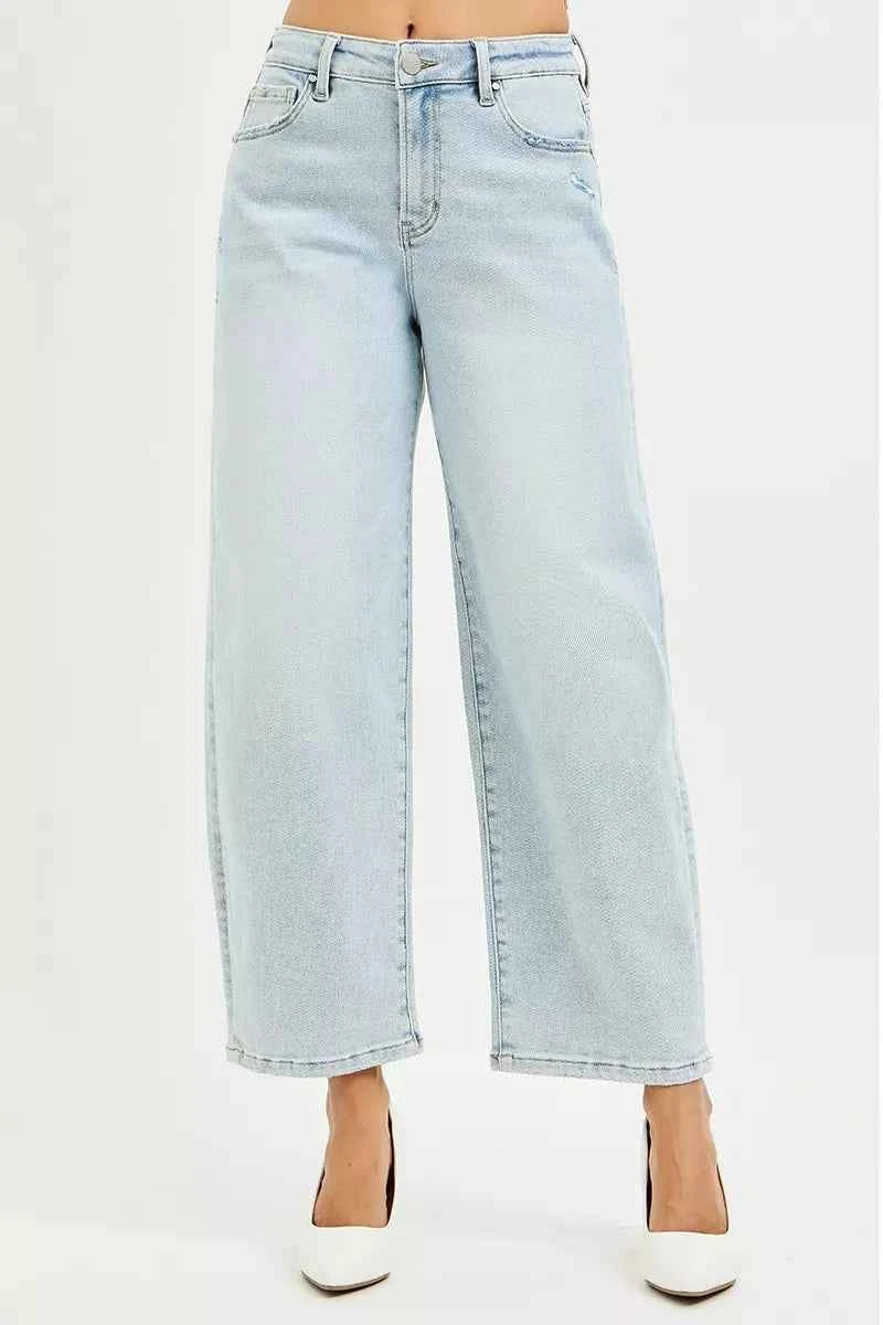 RISEN High Rise Crop Barrel Jeans LIGHT 0cb5027d-c19a-48d6-afde-0103021bcb4b-Max-Origin