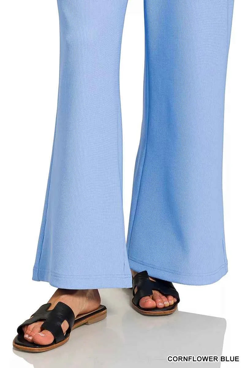 Zenana Ribbed Round Neck Pullover and Drawstring Pants Set 0cd05179433c405d996b83c6afe64844-Max-Origin