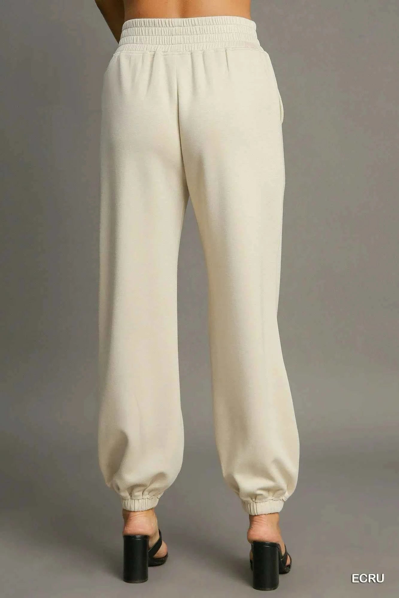 Umgee Drawstring Jogger Pants with Front Seam Detail 0cd48649-3f63-4cde-b078-85eeacca1d97-Max-Origin
