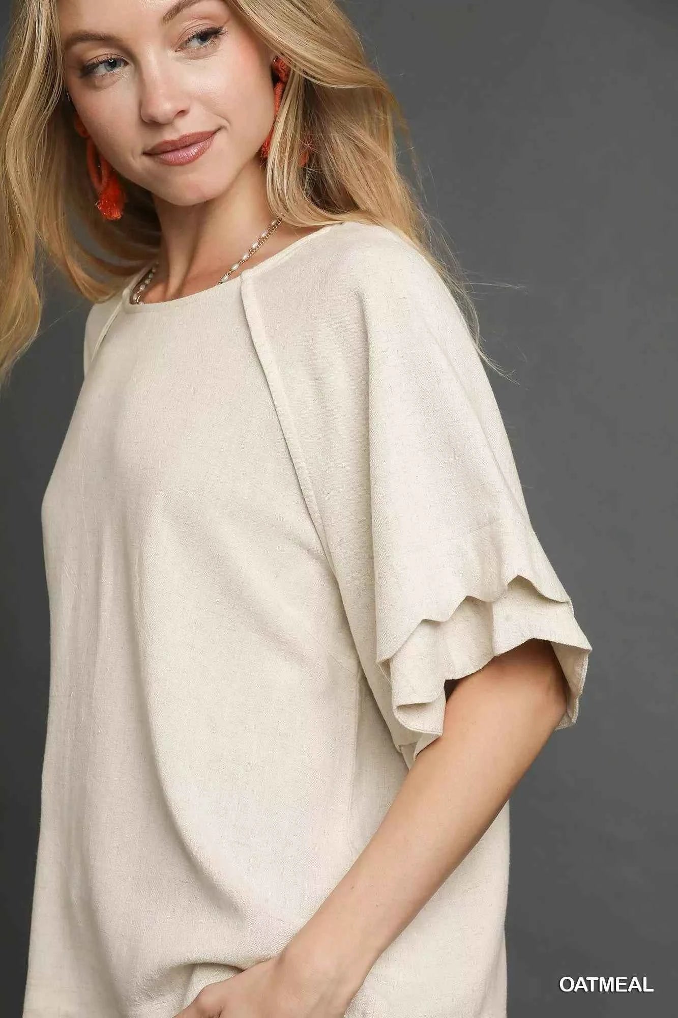Umgee Linen Scallop Sleeve Boho Top 0ce1de55-24b1-4720-b0b5-0f6cc62b6914-Max-Origin