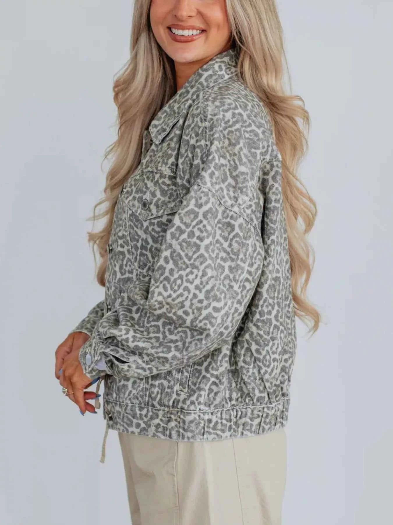 Leopard Button Up Denim Jacket 0ceb8571-8537-405c-a670-caf43be7b6c6-Max-Origin