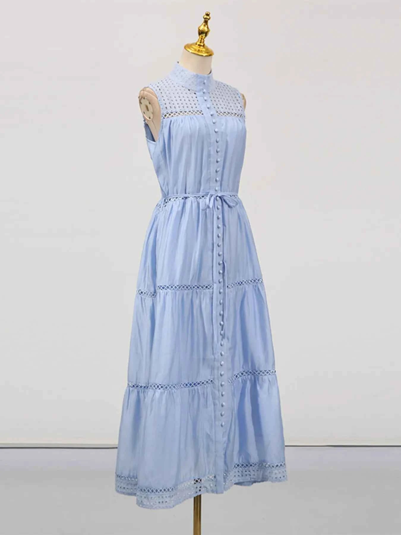 Hollow Out Sleeveless Midi Dress 0d052a288ab5462b8593a8865e79cd9b-Max-Origin