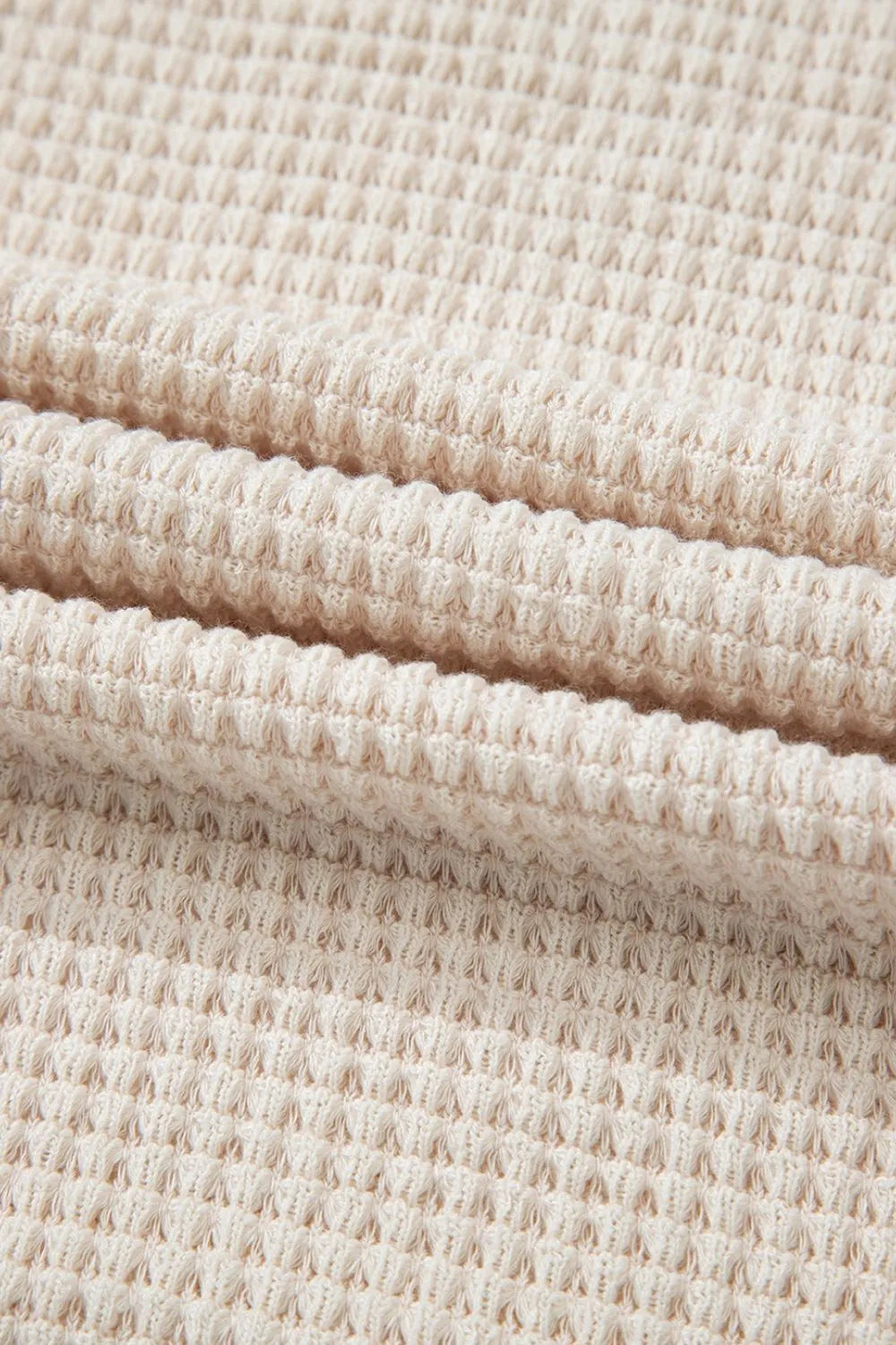 Solid Color Textured Seamed Short Sleeve Top 0d1123f4-2e8c-4ee9-9f38-6239cd776f90-Max-Origin