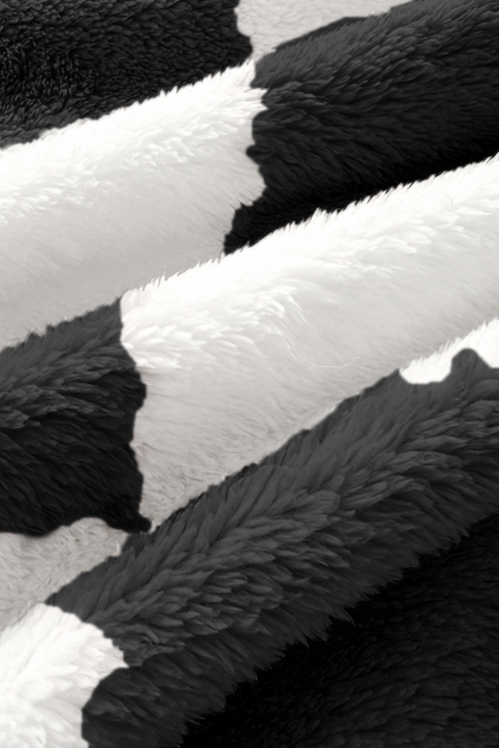 Black Checkered Fluffy Coral Fleece Blanket 0d3e4ce81f062def