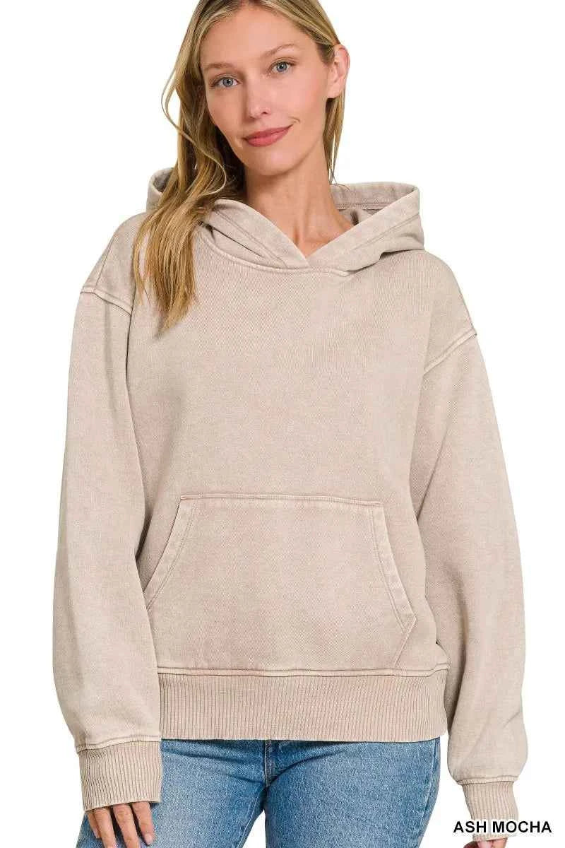 Zenana Fleece Acid Wash Kangaroo Pocket Hoodie 0d43fd329a15436a8b24da2616ee70eb-Max-Origin