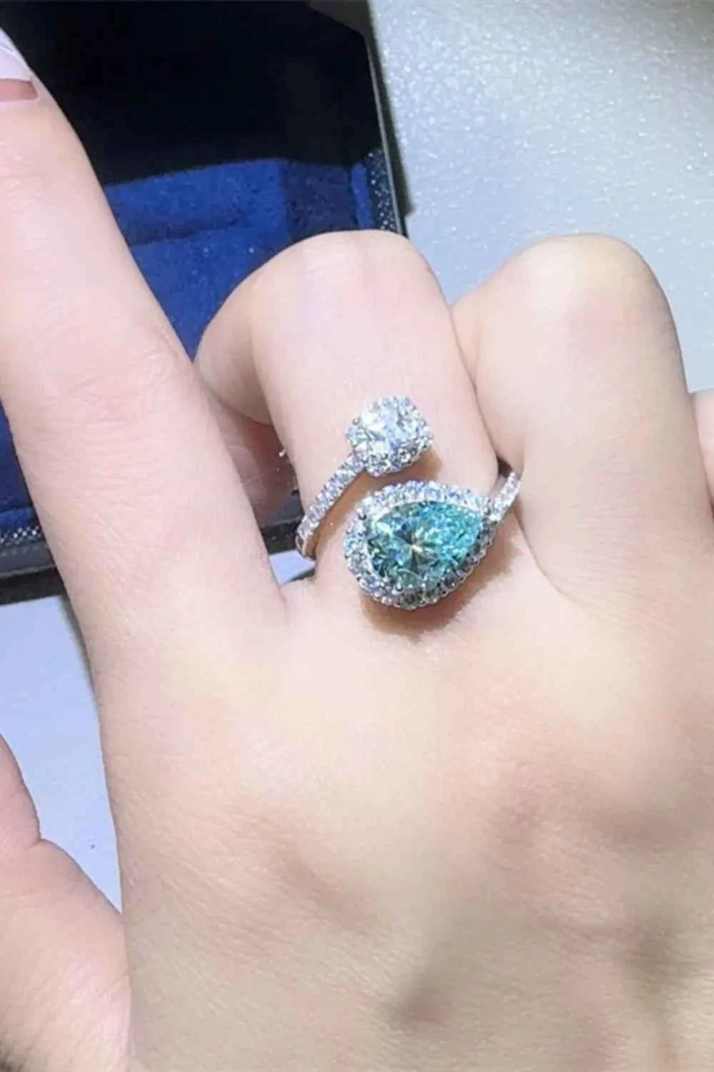 2 Carat Moissanite 925 Sterling Silver Bypass Ring 0d5bc4fb-a2f3-461b-8681-be1a59f83818-Max